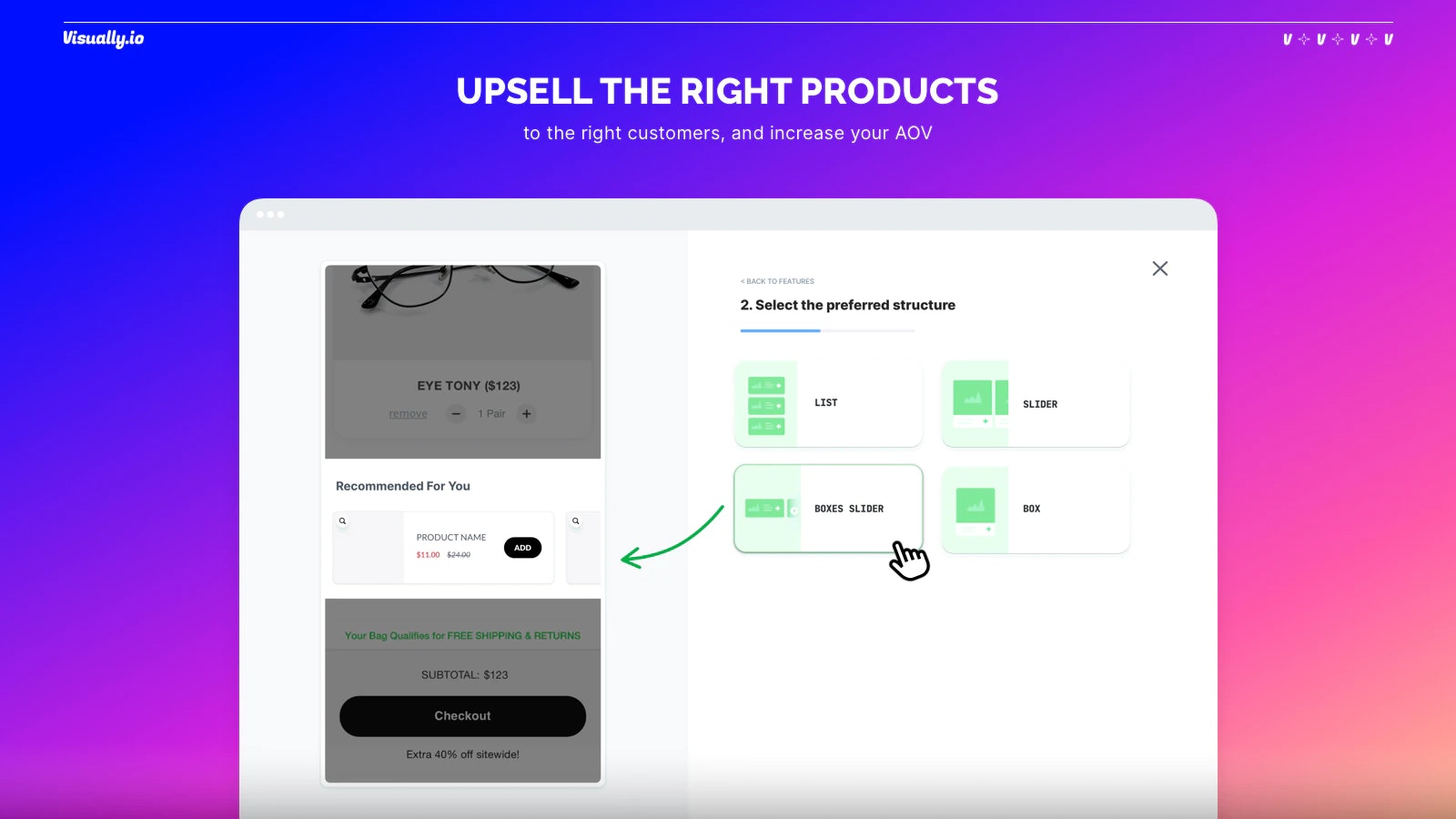 Visually.io - पहले नो-कोड, शॉपिफाई के लिए अनुभव मंच मीडिया 2
