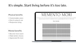 Memento Mori - Stoic Life Calendar media 3