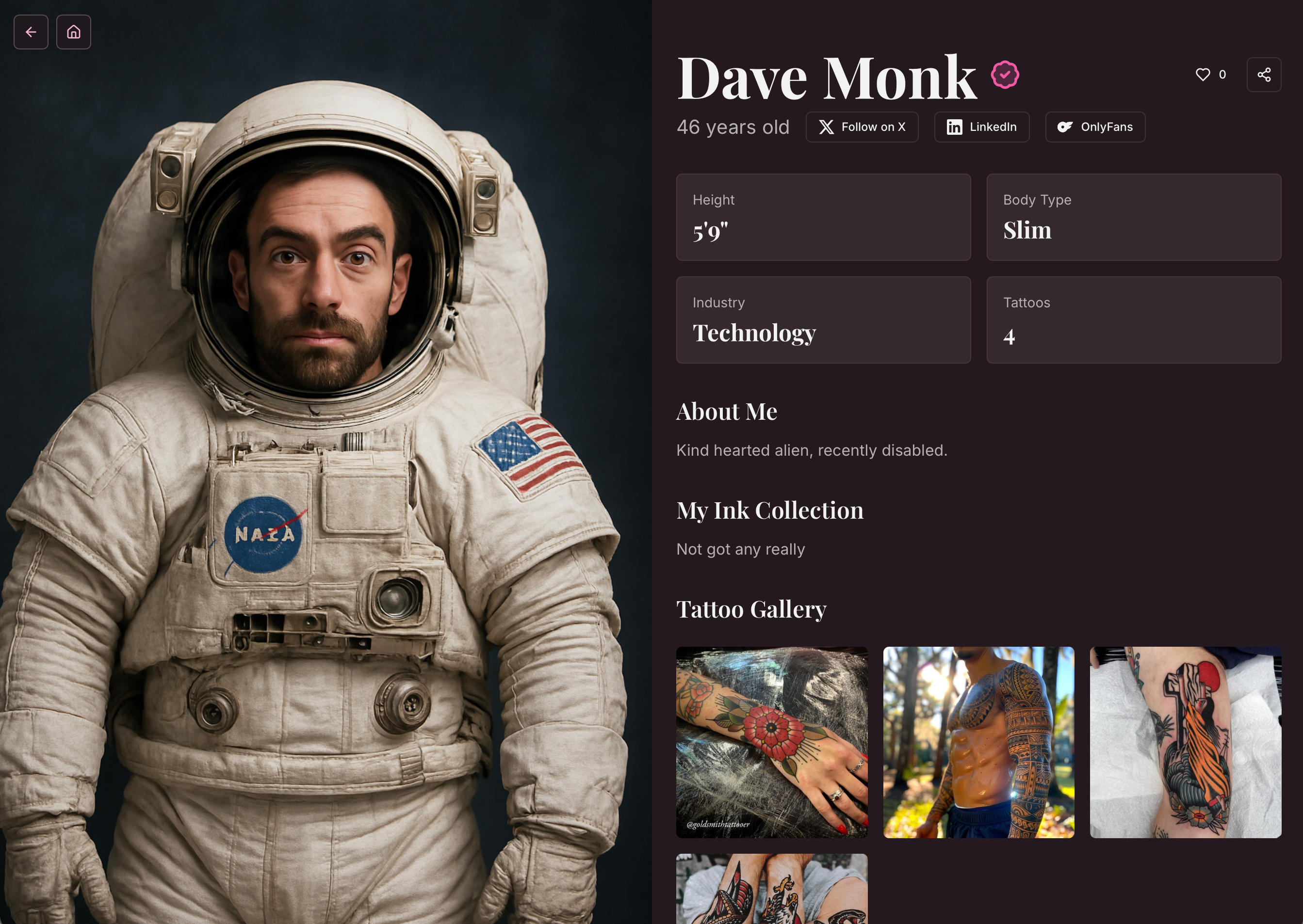 InkStories - Screenshot 2 showing product features and functionality