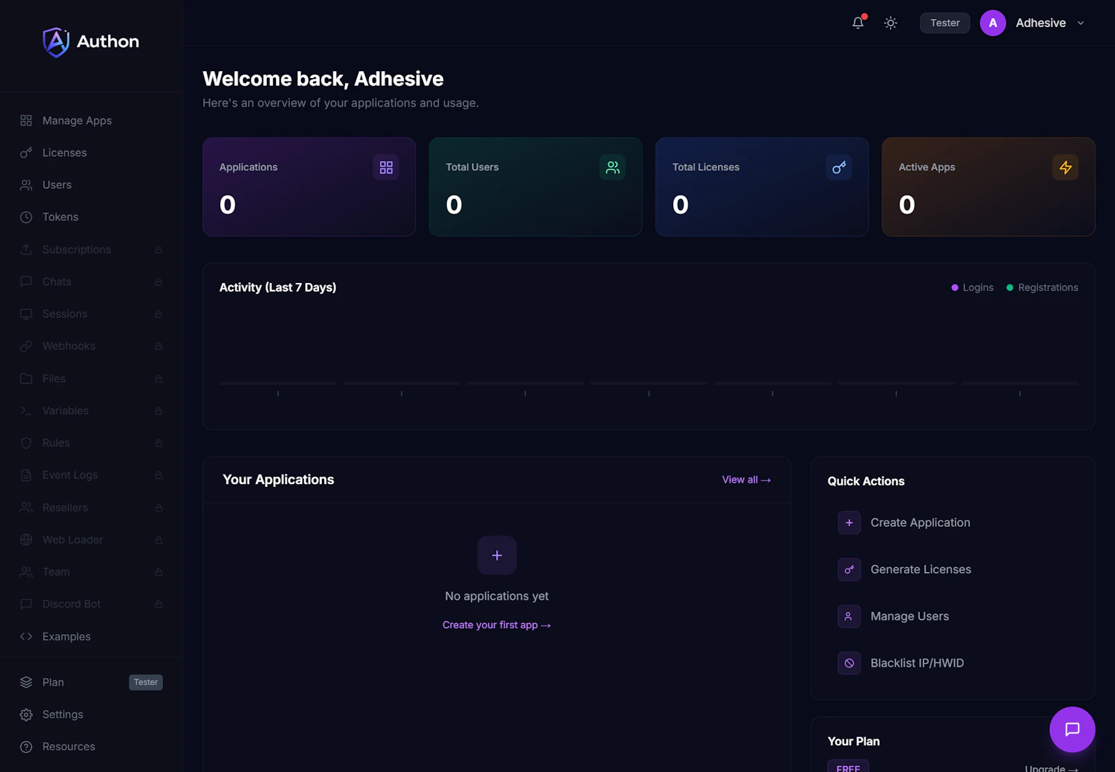 Authon screenshot 2