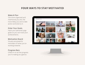 Yoga Planner Notion Template gallery image
