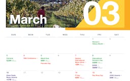Official Twitter Marketing Calendar 2019 media 2