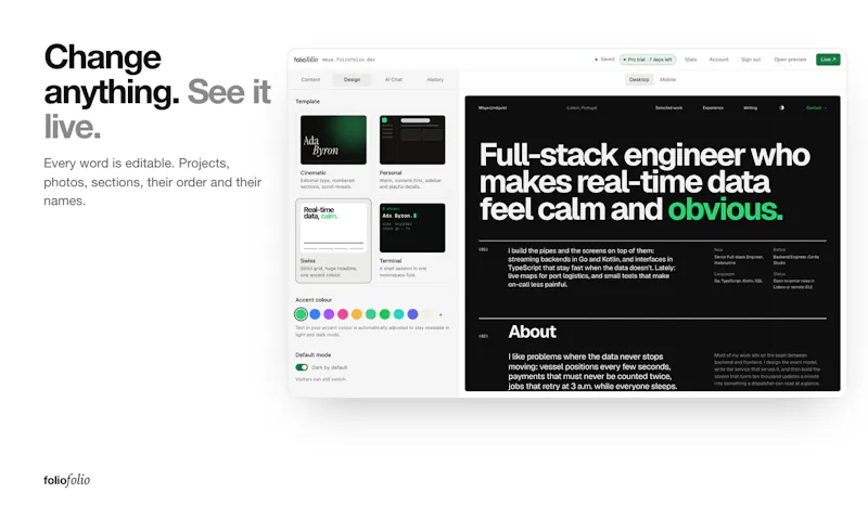 Foliofolio screenshot 6
