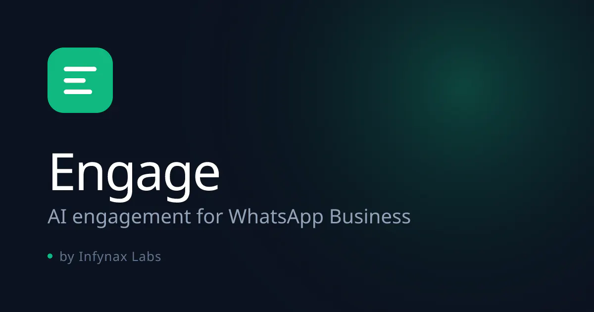 Engage by infynax labs pvt ltd gallery image