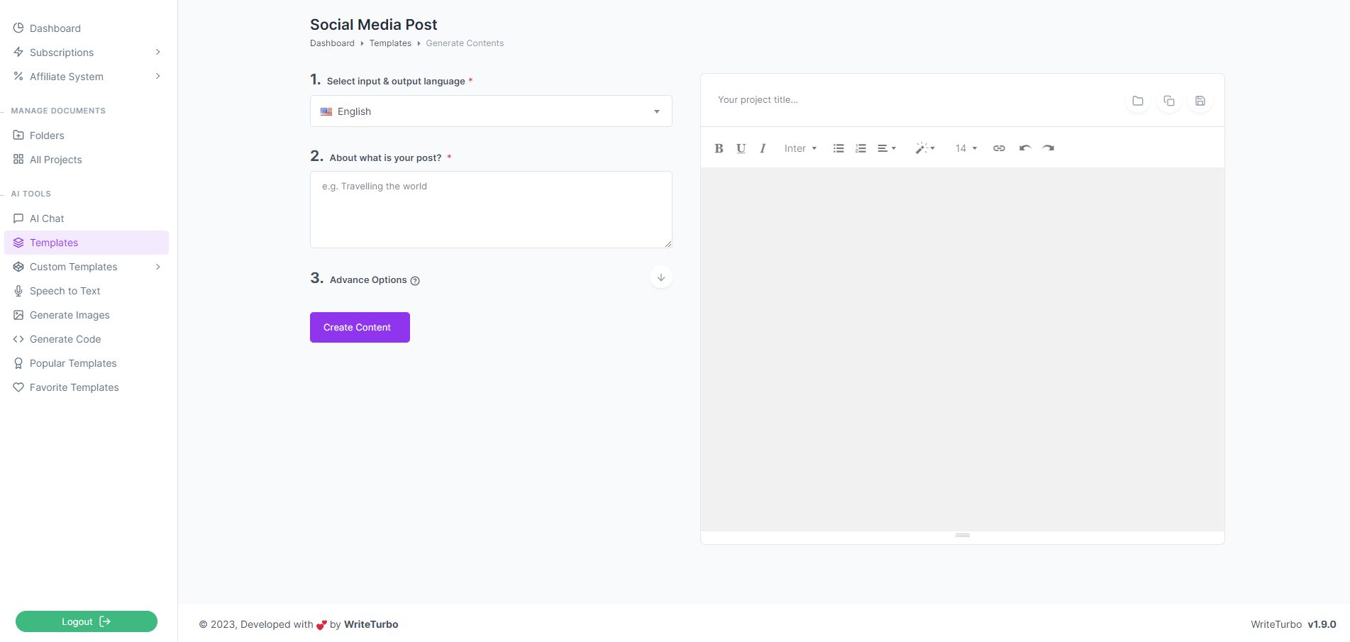 WriteTurbo media 3