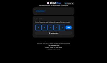 Ghost Drop — Share files in 5 seconds gallery image