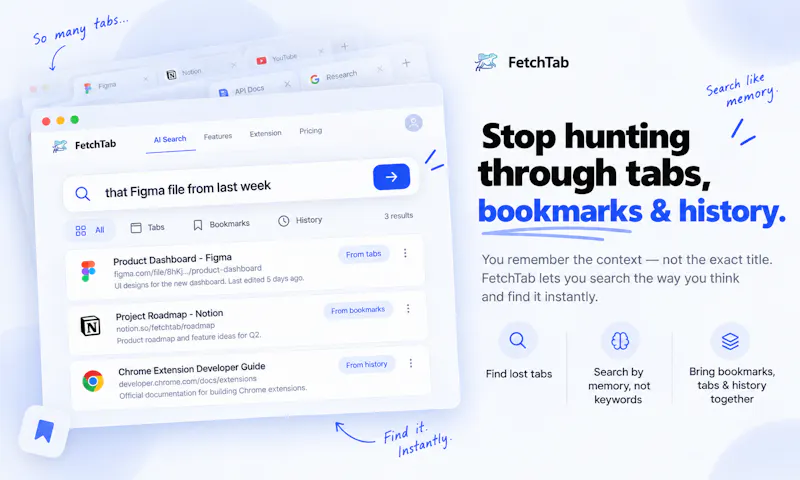 FetchTab Workspace screenshot 3