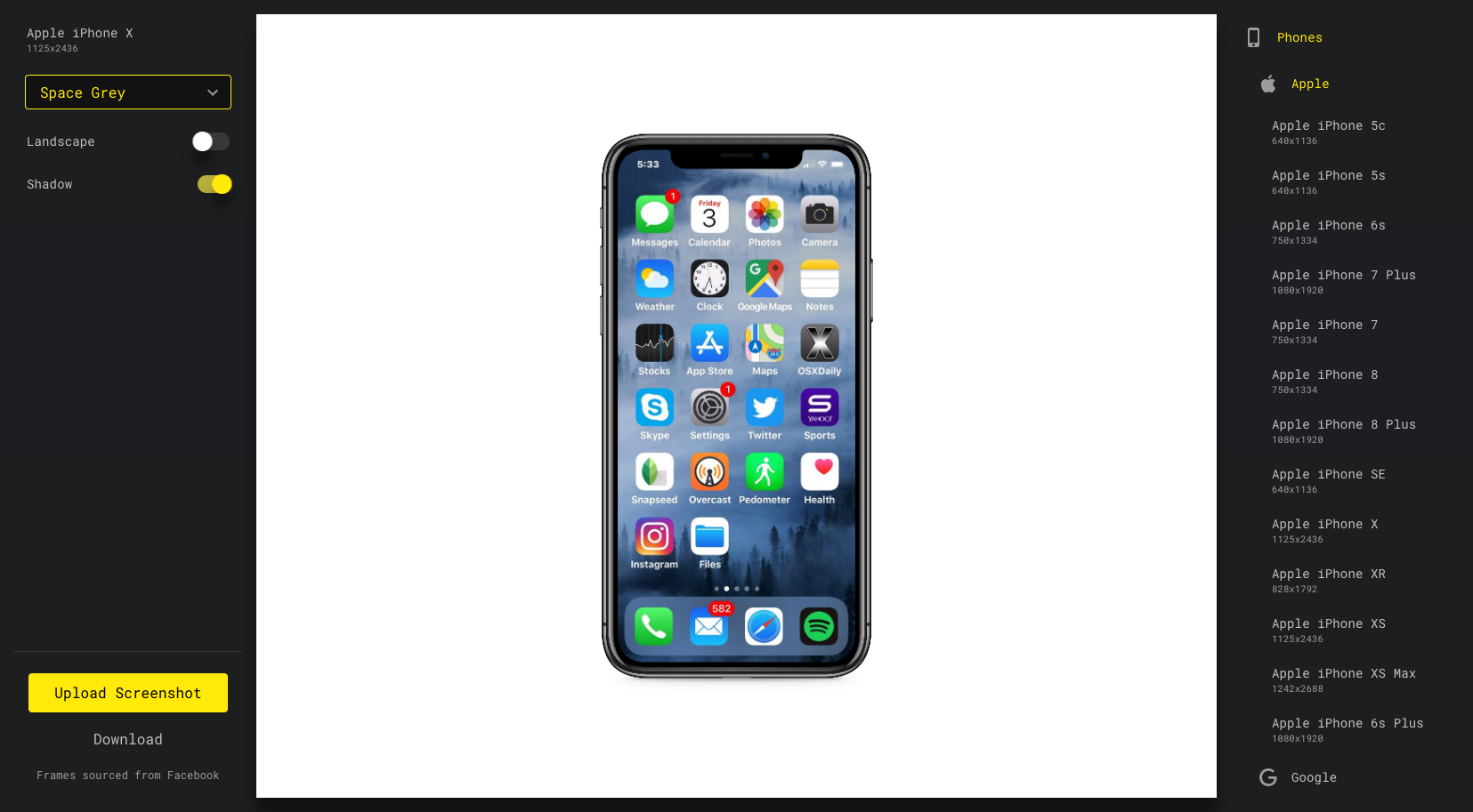 Device Frames - xocode gallery image