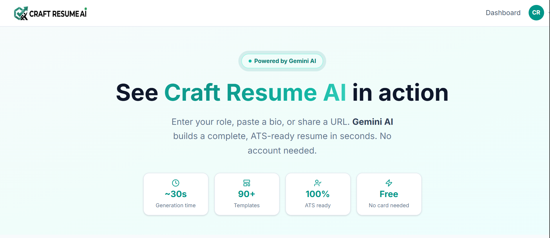 Craft Resume AI gallery image