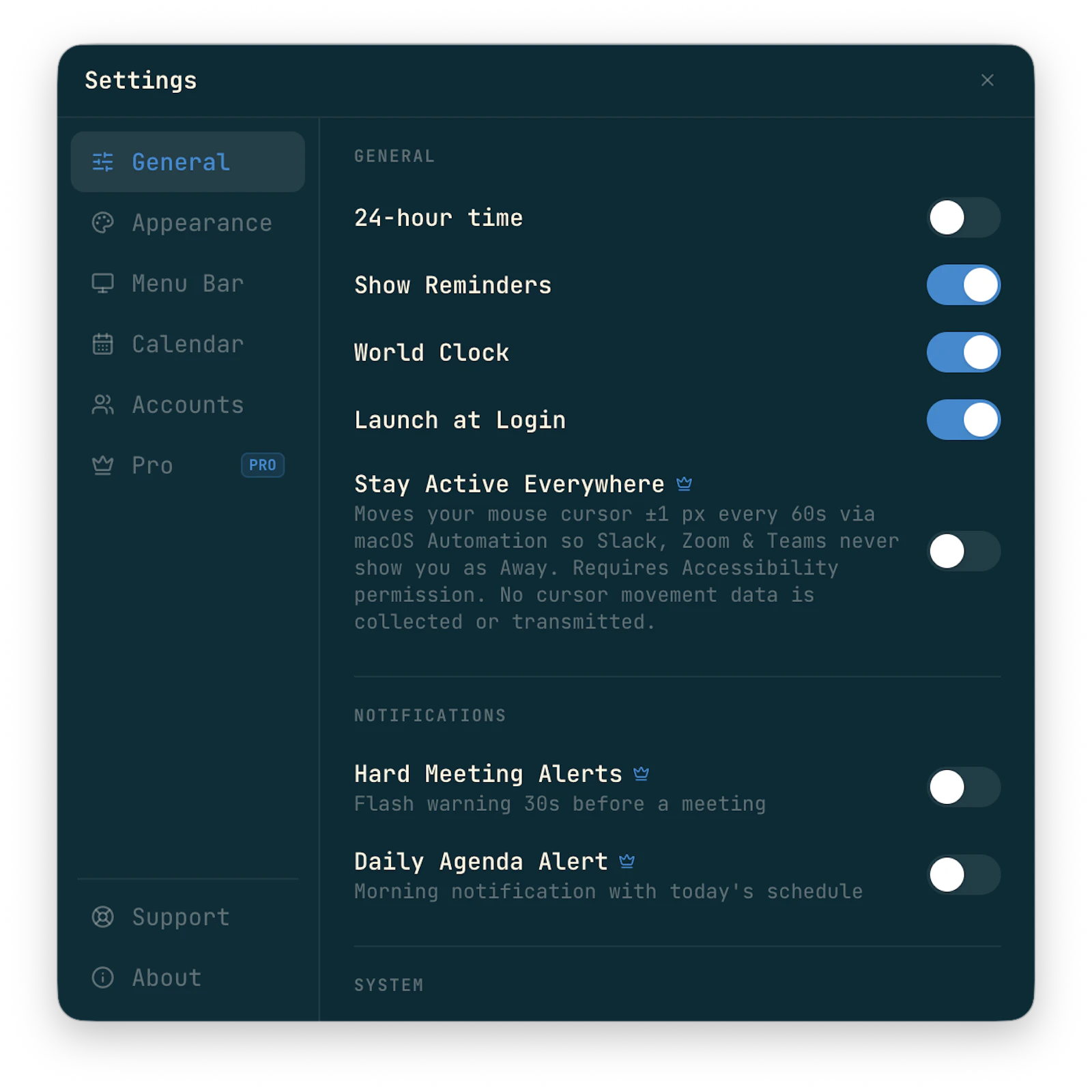 Daybar screenshot 3