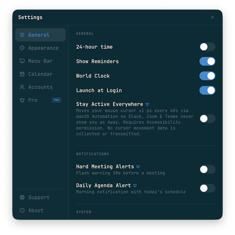 Daybar screenshot 3