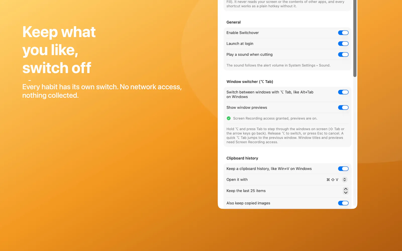 Switchover screenshot 2
