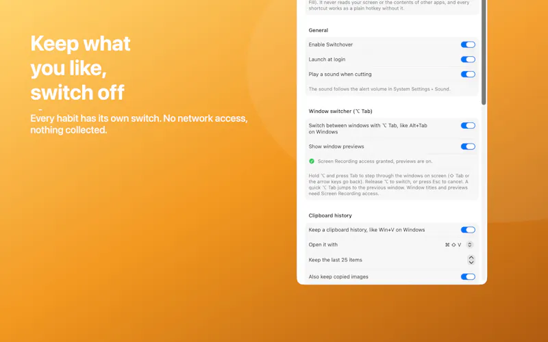 Switchover screenshot 2