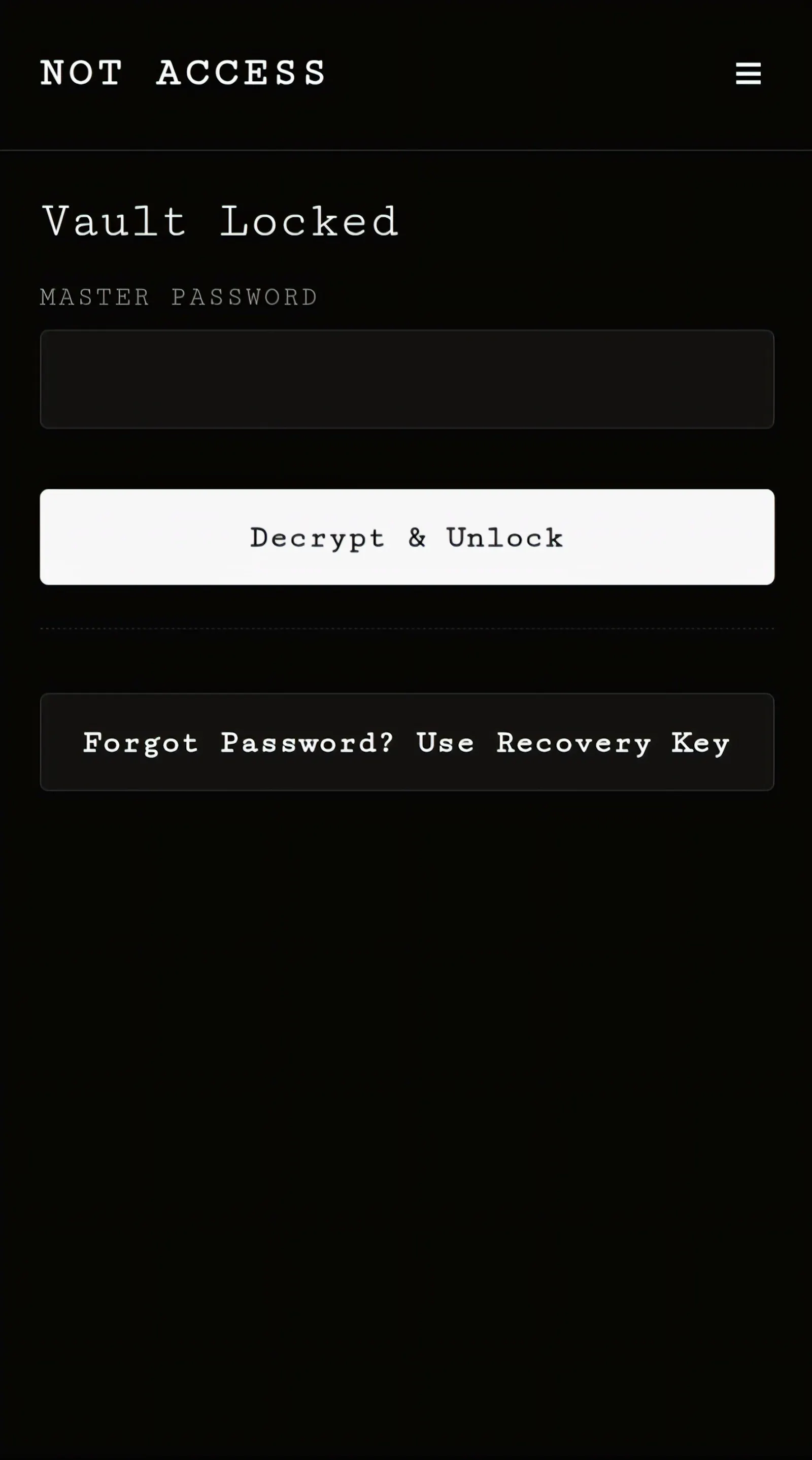 NOT ACCESS screenshot 3
