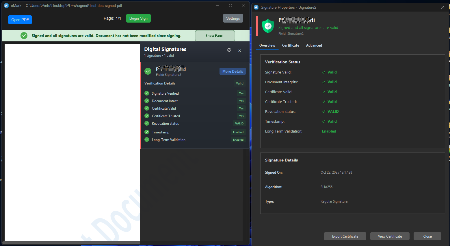 Trexo PDF Signer gallery image