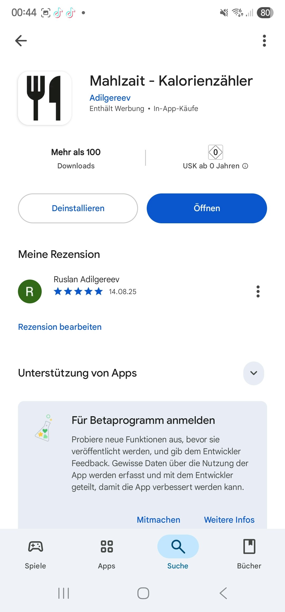 Mahlzing - Un'app di monitoraggio dei pasti con AI! media 3