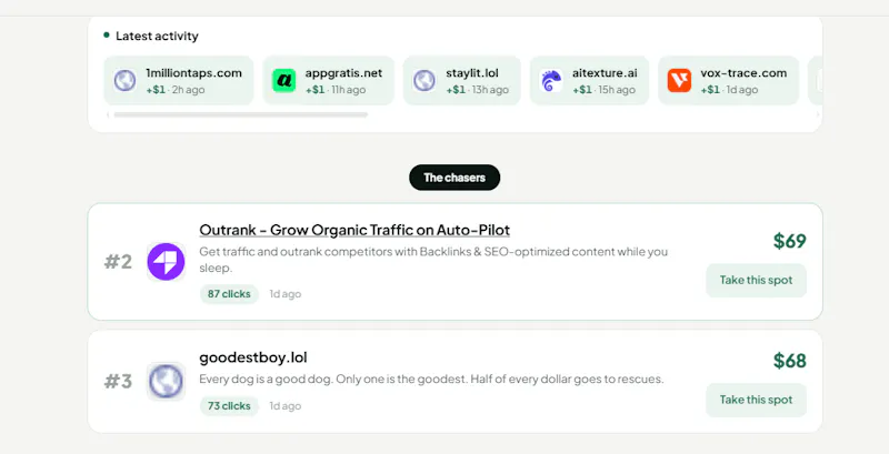 UpRank  screenshot 2