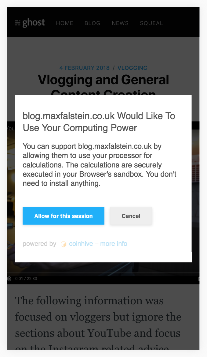 Mobile AuthedMine gallery image
