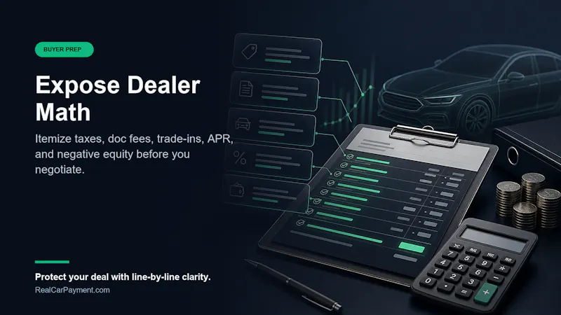 Real Car Payment Calculator screenshot 2