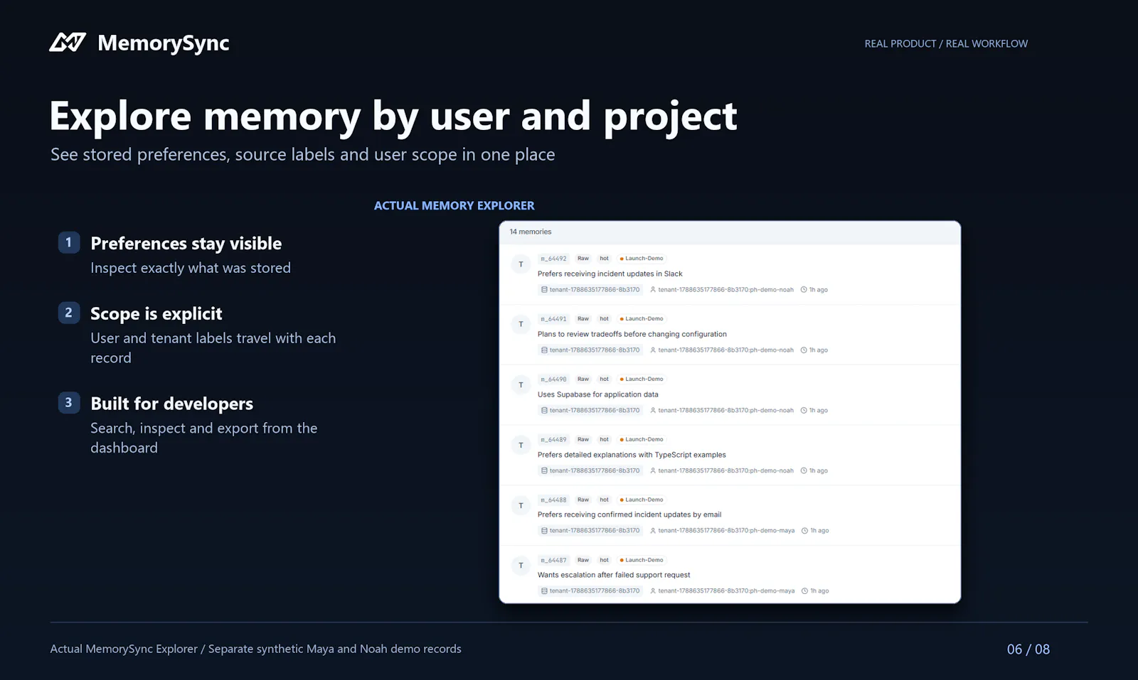 MemorySync screenshot 7
