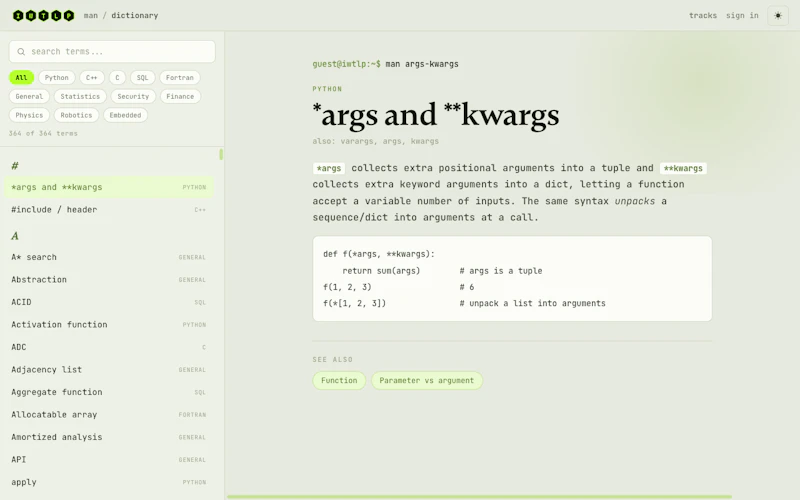 IWTLP - I Want To Learn Programming screenshot 5