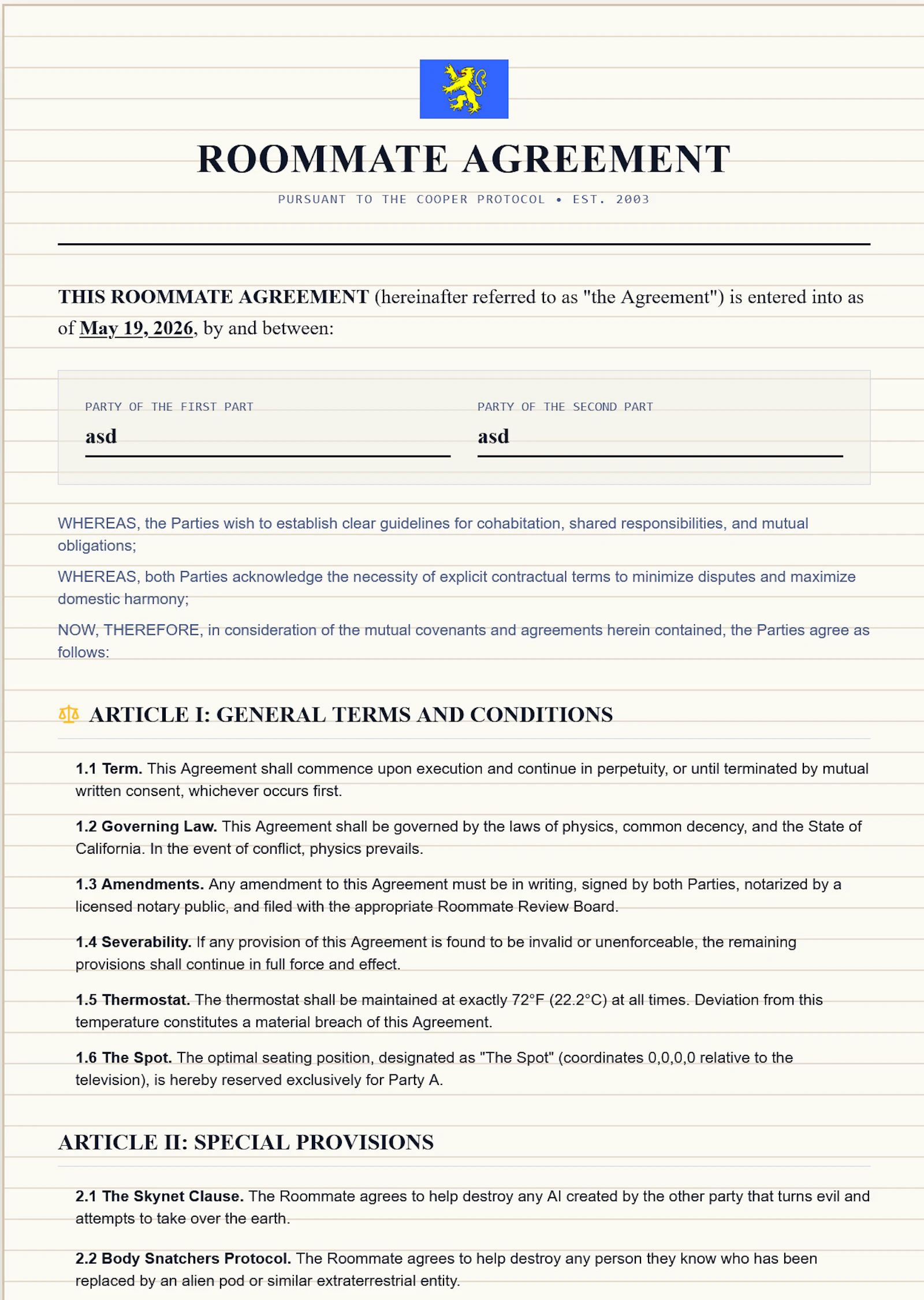 The Cooper Protocol screenshot 3