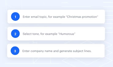 Free AI Email Subject Line Generator gallery image
