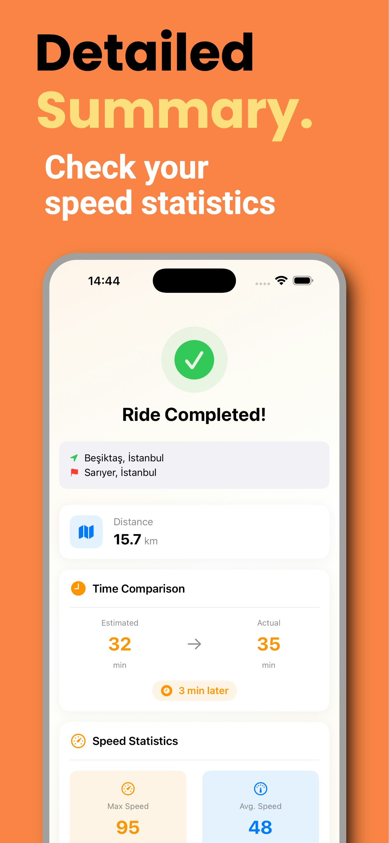 StatDrive - Smart Driving Assistant - Screenshot 5 showing product features and functionality