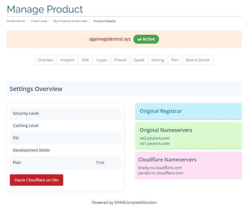 CloudFlare whmcs 모듈 - WHMC, CloudFlare 통합으로 성능을 향상시킵니다 미디어 3