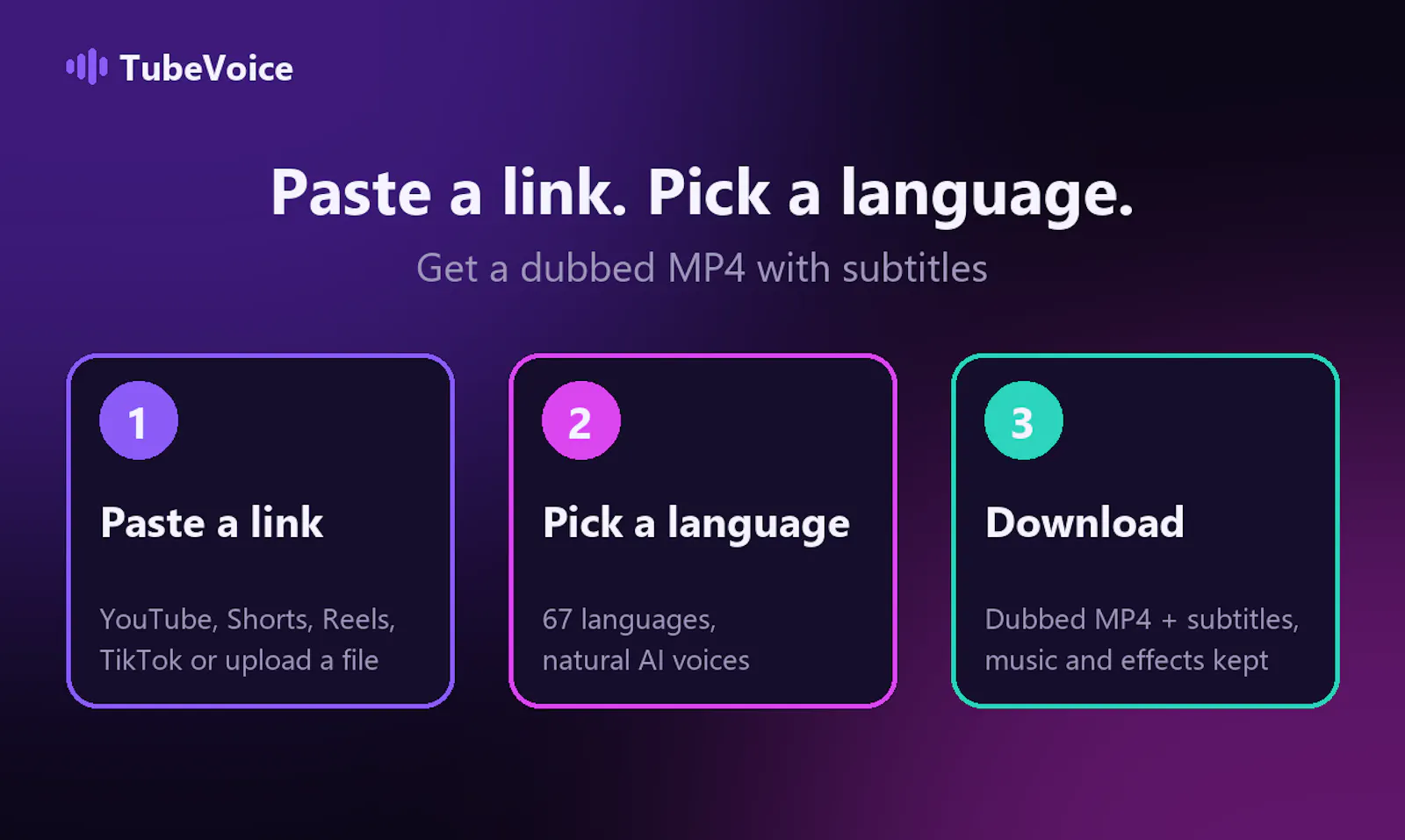 TubeVoice screenshot 4