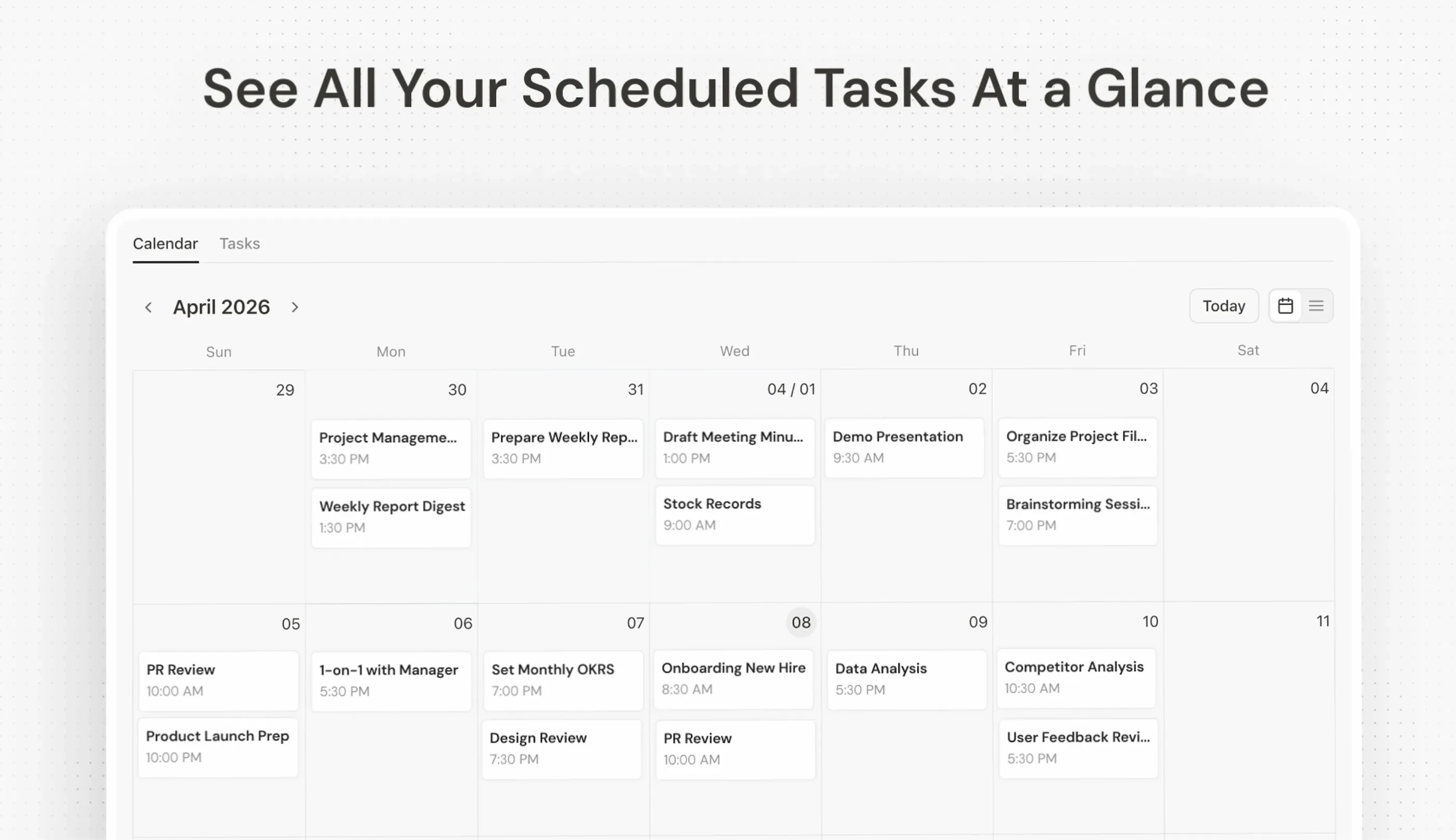 Manus Scheduled Tasks 2.0 screenshot 5