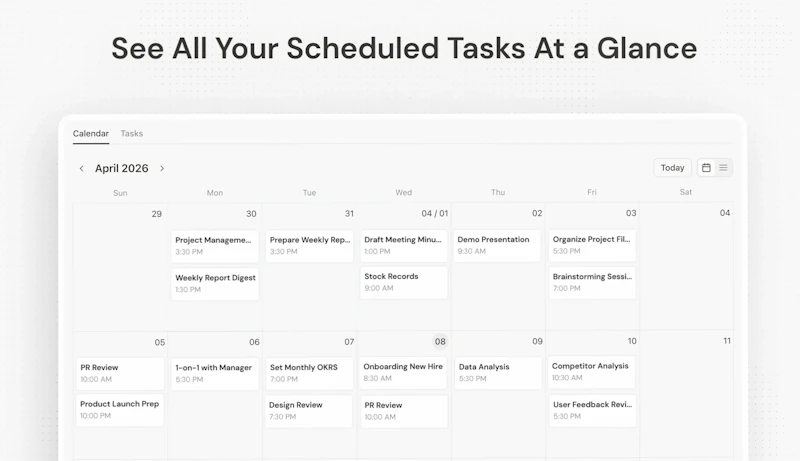 Manus Scheduled Tasks 2.0  screenshot 6