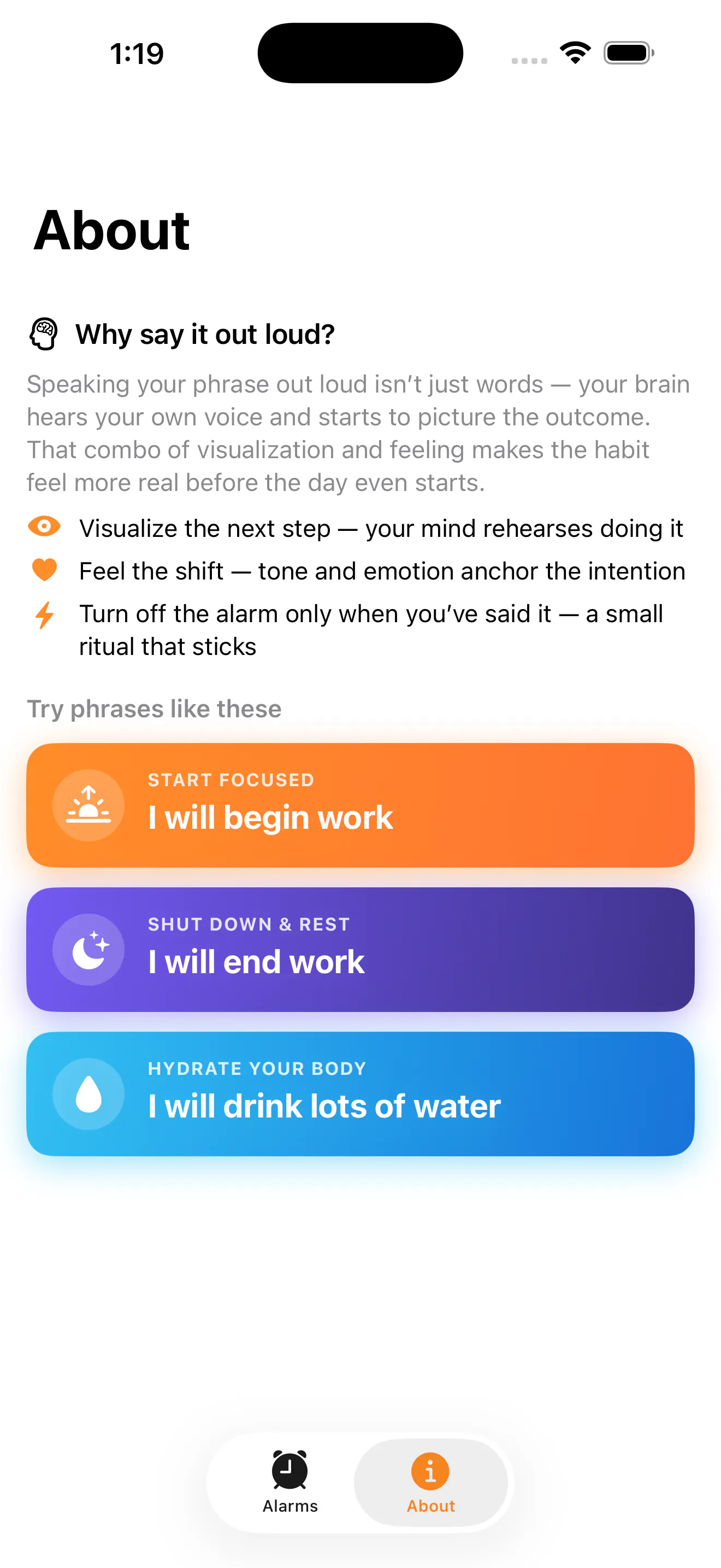 Anchor: Affirmation Reminders gallery image
