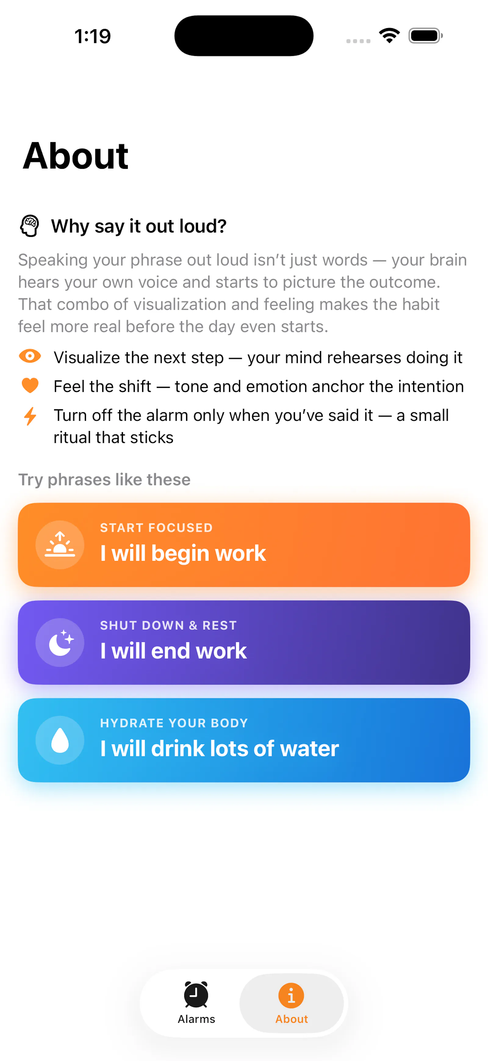 Anchor: Affirmation Reminders screenshot 4