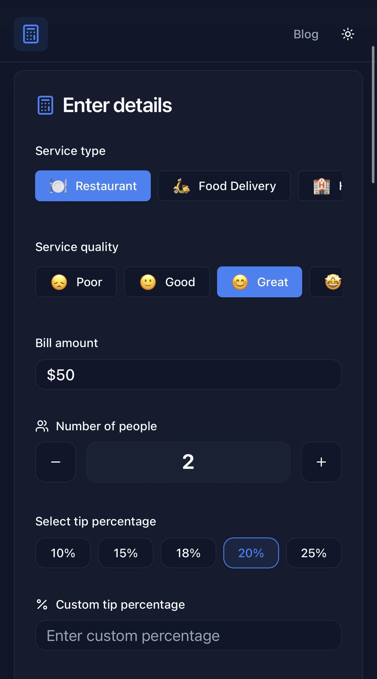 Calculate My Tip gallery image