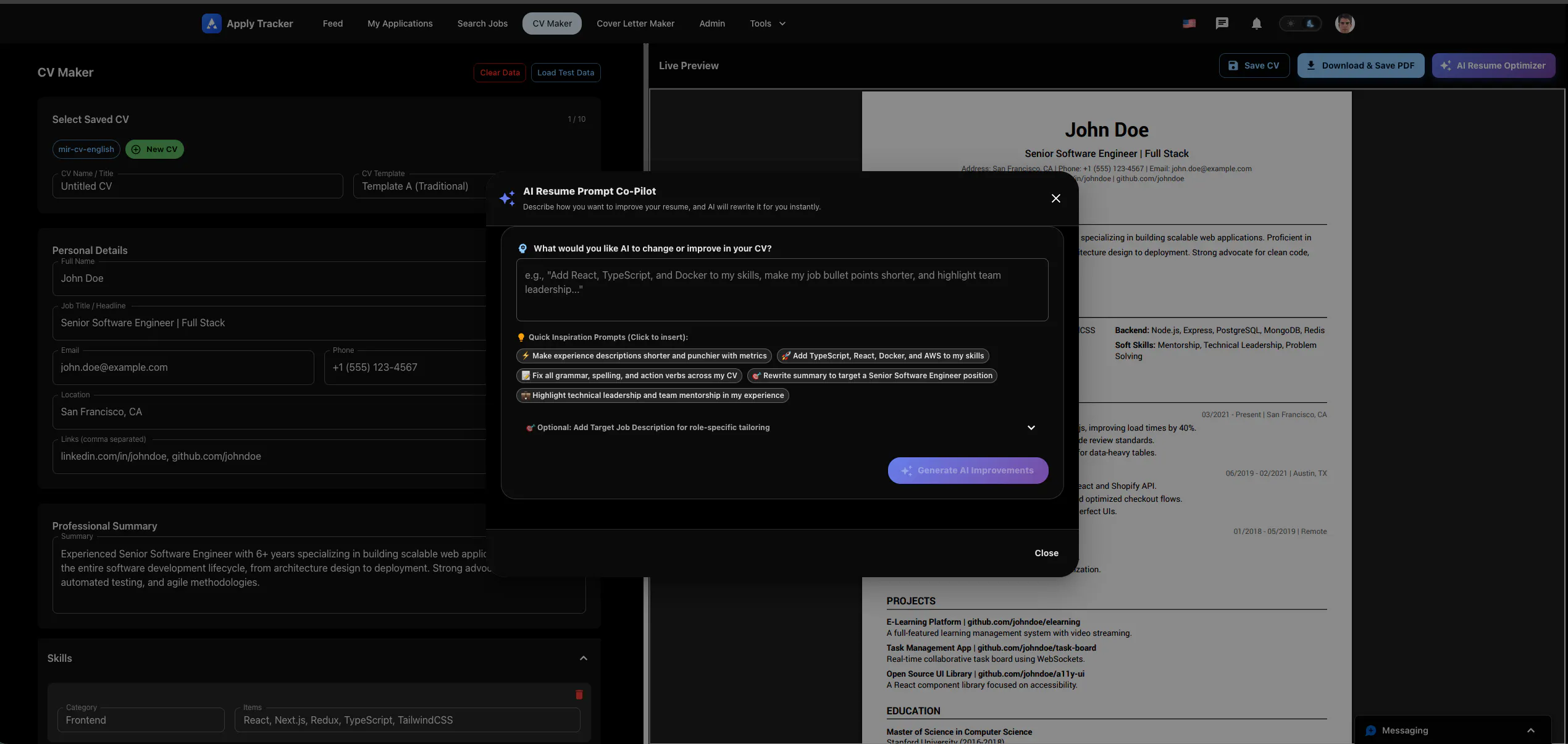 Apply Tracker gallery image