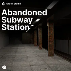 Subway Station-Assembled Interior Scene