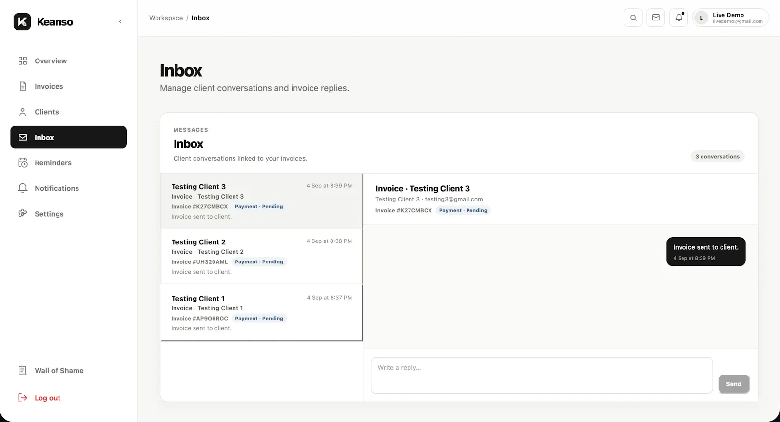 Keanso screenshot 3
