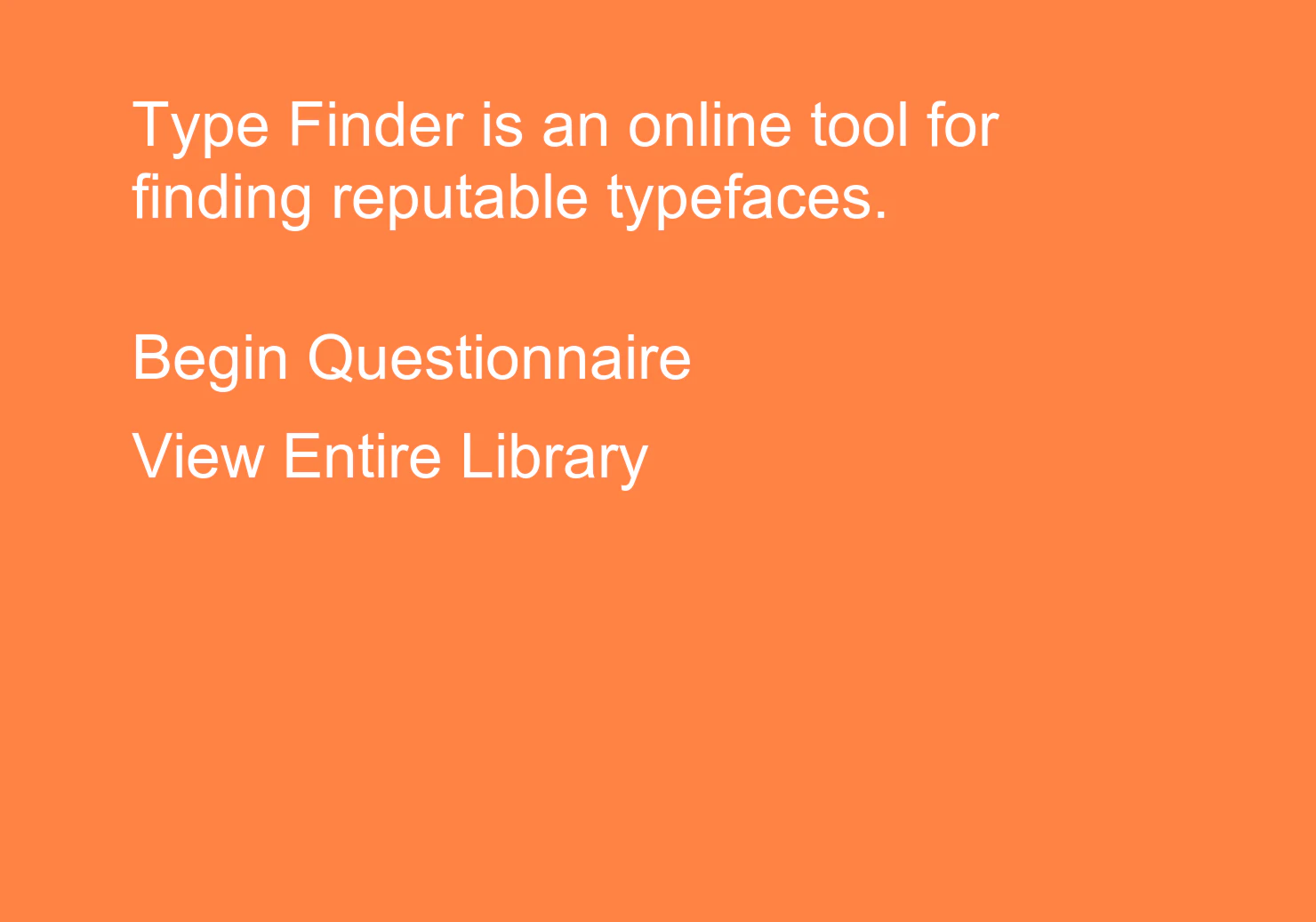 Type Finder