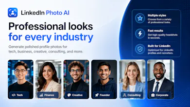 linkedin photo AI gallery image