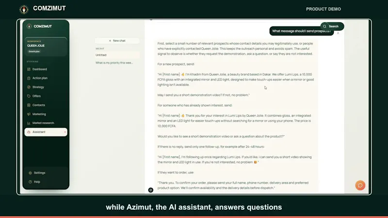 COMZIMUT screenshot 1 (video preview)