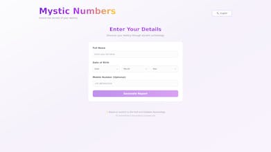 Mystic Numbers gallery image