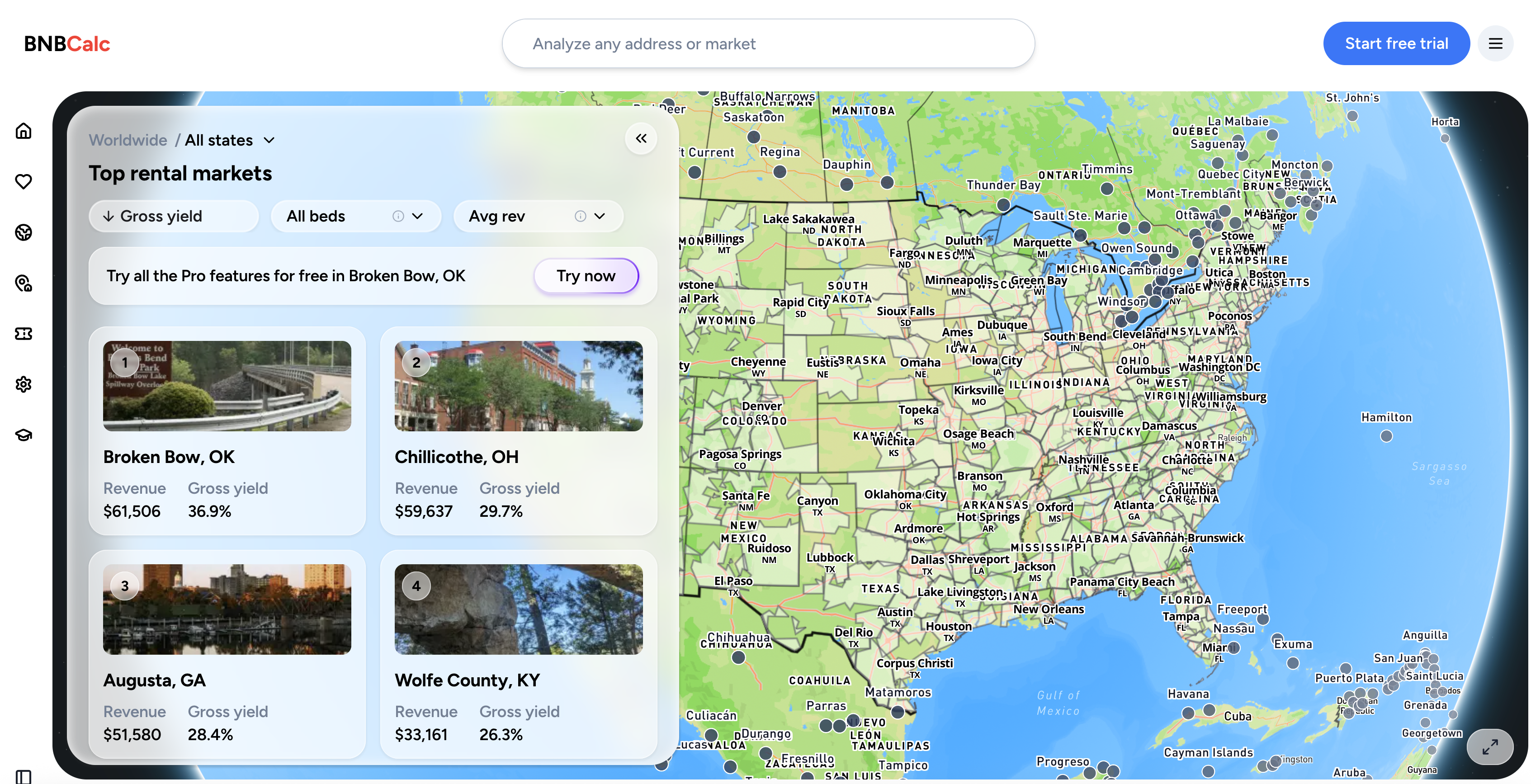 BNBCalc Markets gallery image