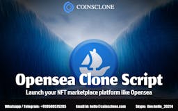 Opensea Clone Script | Coinsclone media 2