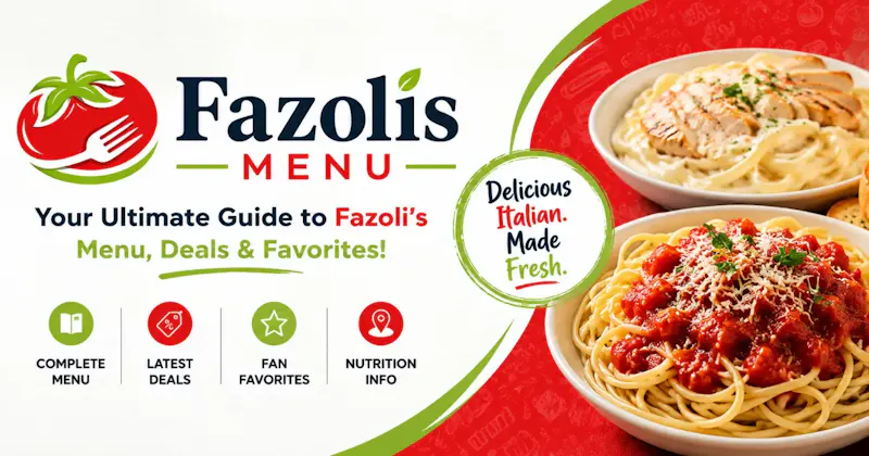 Fazoli's Menu screenshot 1