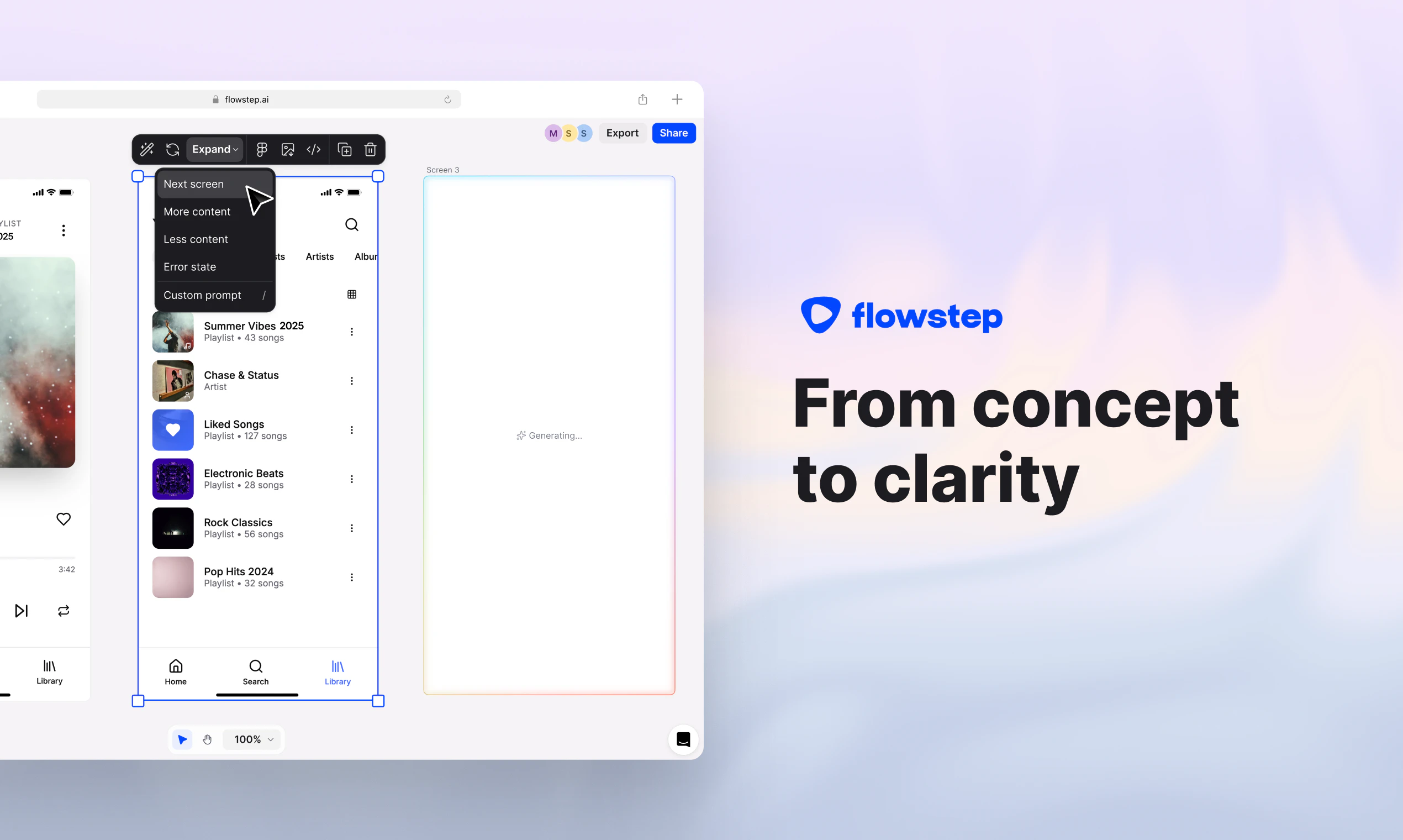 Flowstep screenshot 2