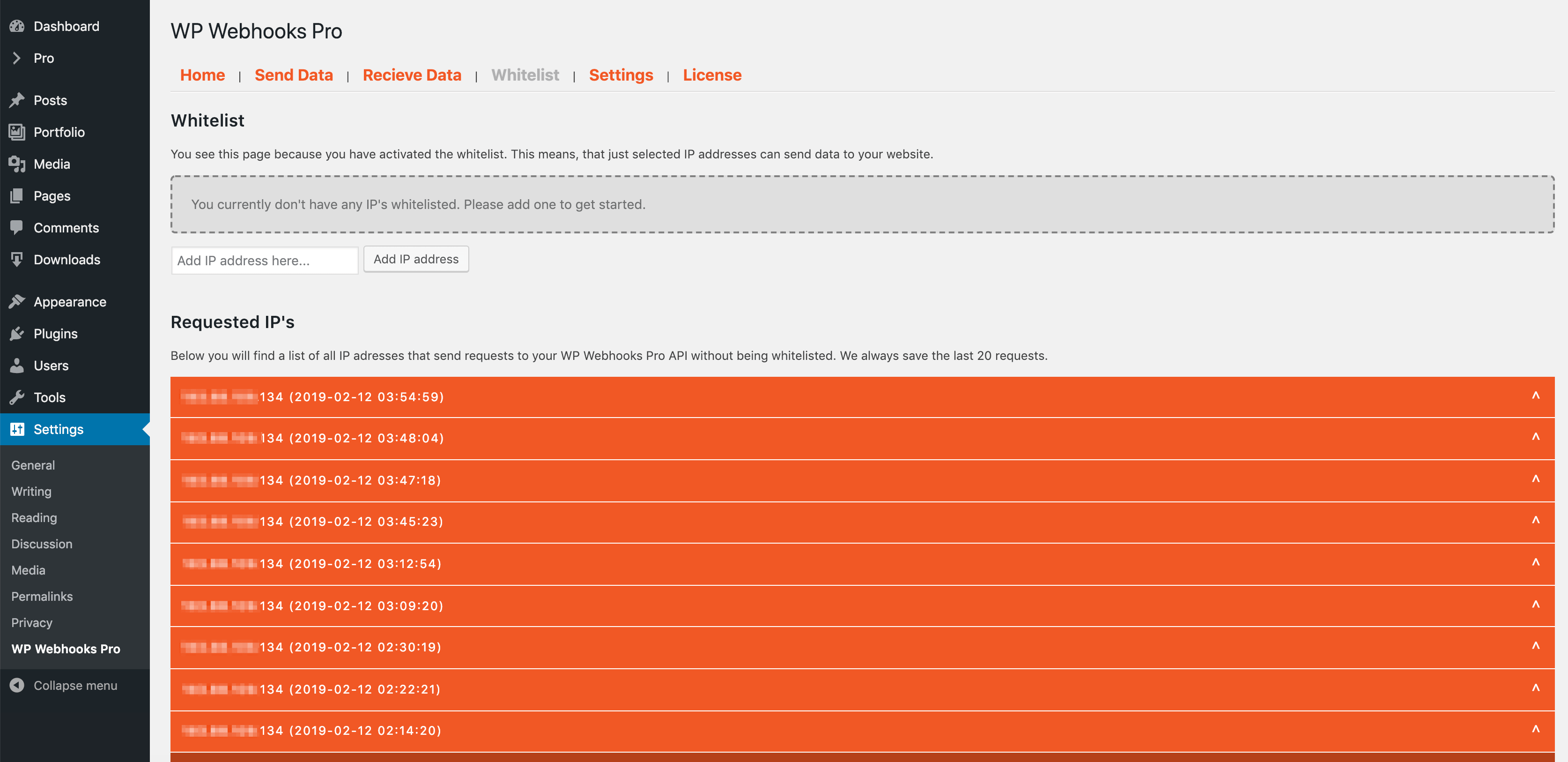 WP Webhooks Pro Image