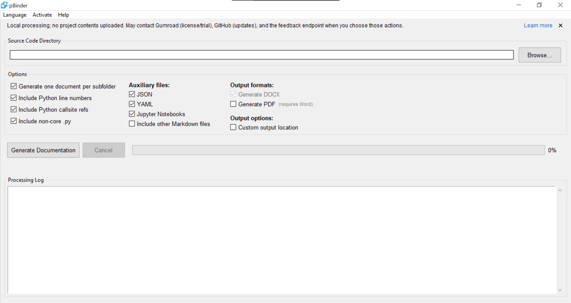pBinder - Screenshot 3 showing product features and functionality
