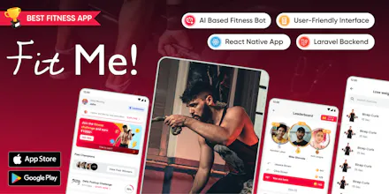 Fitness App : React Native Gym App gallery image