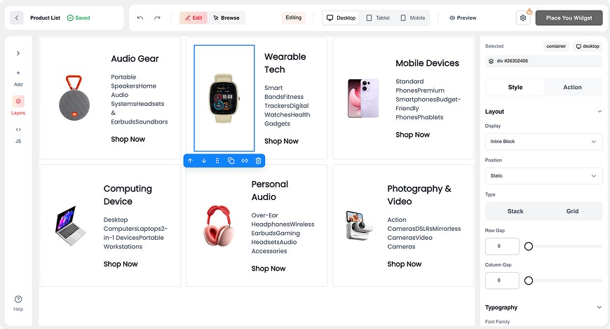 Média Tigsaw - Builder des composants AI - Créer et lancer la section du site Web avec l'IA en quelques minutes 4